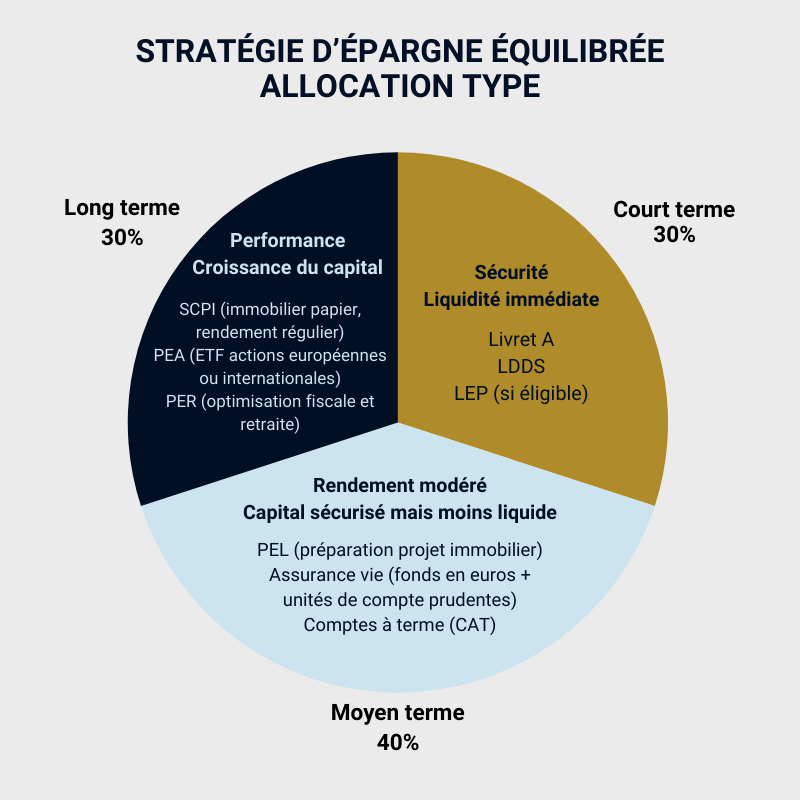 Stratégie d'épargne pour une alternative au livret A
